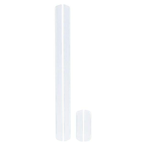 Invisible, 4 pcs Door Edge Protectors - Transparent