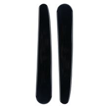 Black Trim, 2 Stk Stoßstangenschutz-Set aus Epoxid - Schwarz