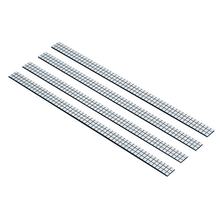 Flex Deco, flexibele verchroomde strips, 4 st.