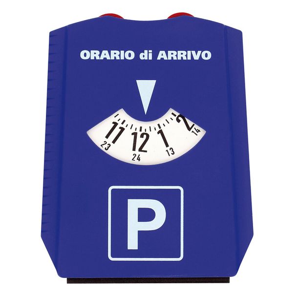 2-in-1 Ice Scraper on Three Sides and Parking Disc - 120x155 mm