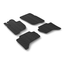 Tappetini Lampa in gomma su misura compatibili per Mitsubishi L200 Club Cab (09/15>) - Mitsubishi L200 Double Cab (09/15>) - Fiat Fullback Cabina Estesa (09/16>01/21) - Fiat Fullback Doppia Cabina (09/16>01/21)