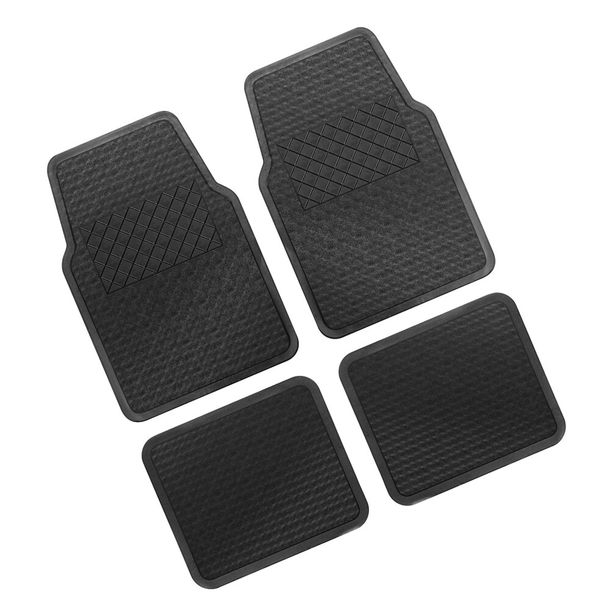 Protector Series Floor Mats, 4-piece set, PVC, universal