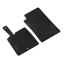 Pilot, Set Op Maat Gemaakte Matten van Eco-Rubber - compatibel voor Smart Fortwo (03/00>10/14) - Smart Fortwo Cabrio (01/07>11/15)