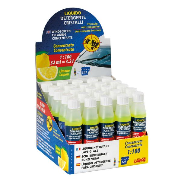 Scheibenwaschflüssigkeit Konzentrat Sommer Auto Scheibenwischwasser Zitrone 32ml – Bild 3