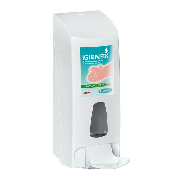 Igienex, manual dispenser for hanging, for dispensing hand gels