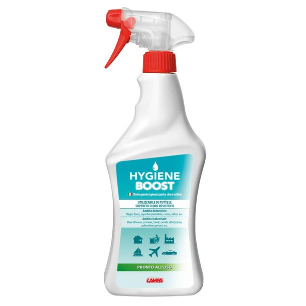 Hygiene-Boost, limpiador con cloro activo para desinfección - 750 ml