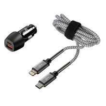 Kit 2 in 1 Lightning Pro - Power Delivery - Qualcomm Quick Charge 3.0 - 12/24V
