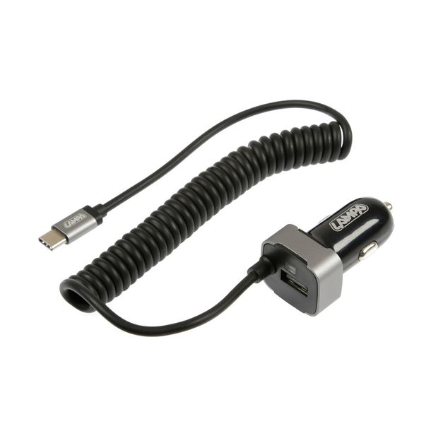 Lampa USB Type-C Battery Charger with 1 USB Port - Fast Charge - 3000 mA - 12/24V