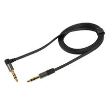 Phixia 90°, Kabel AUX-AUX - 120 cm - Schwarz