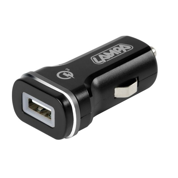 Battery Charger Lampa 1 USB Port - Qualcomm Quick Charge - 3000 mA - 12/24V