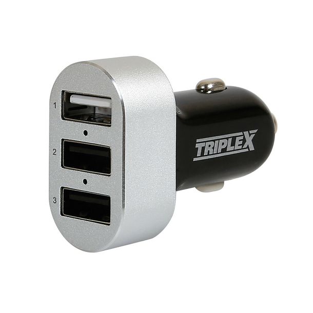 Chargeur 3 ports USB - 4500 mA - 12/24V