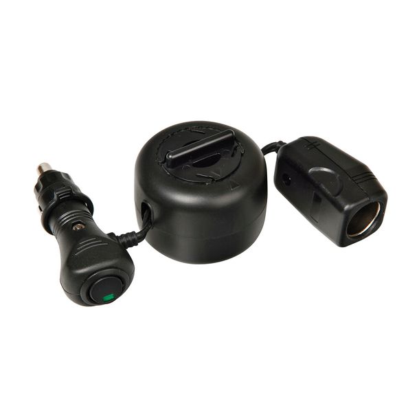 Power Lead, Electrical Connection with Extension and Winding, 12V