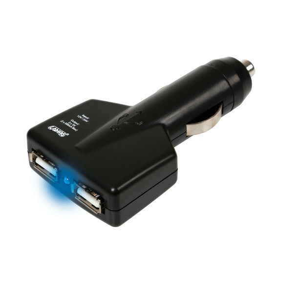 Cargador 2 Puertos USB - 1500 mA - 12/24V