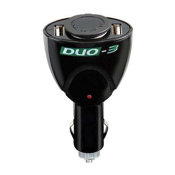 Duo-3, Multiple Power Connector with USB, 12/24V
