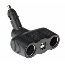 Duo-4, dvojité připojení napájení s USB, 12/24V