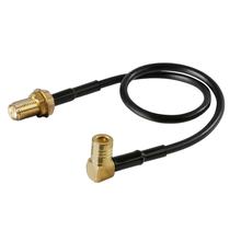 Anténní adaptér Lampa SMB 90° spojka SMA spojka - 19 cm