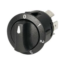 Rotationsschalter mit 4 Positionen - 12/24V - 10A