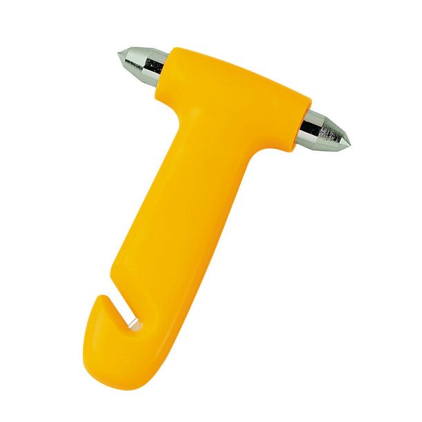 Hammer Emergency

**Description:**

High-quality emergency hammer for breaking windows and cutting seatbelts in emergency situations.

**Features:**

*   Robust construction for reliable performance
*   Integrated seatbelt cutter
*   Window