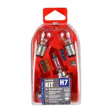 Lamp Kit Replacement Lamps 11 pcs, Halogen H7 - 12V