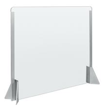 Protetor de acrílico sem abertura para balcões e secretárias - 660x560 mm