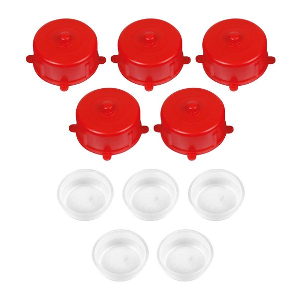 Set di 5 tappi e chiusure in plastica per fusti