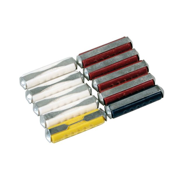 Set van 10 gesorteerde zekeringen 12/32V