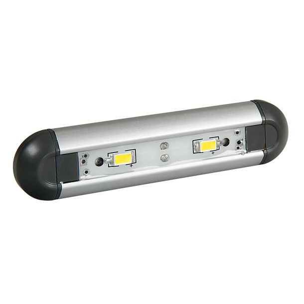 Alumina-2, Striscia Luminosa con 2 LED, 12V
