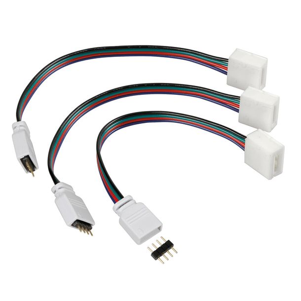Connect-3, Connector for Control Unit for LED Strips (RGB), Set of 3 pcs.