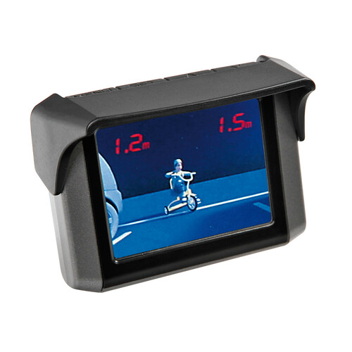 PTSV402, Kit 4 capteurs de stationnement avec caméra de recul et moniteur, 12 V