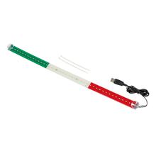 Leuchtflagge Lampa 60 cm, 42 LEDS, USB - Italien