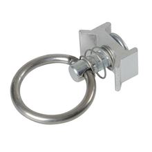 Anillo de fijación con pasador deslizante, adecuado para rieles de sujeción de carga - Tipo 6