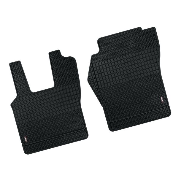 Tapis de sol Lampa paire PL (Poids Lourd) en éco-caoutchouc compatible pour Scania G Série 5 (03/04>08/09) - Scania G Série 6 (09/09>08/13) - Scania G Série 6 - Streamline (09/13>12/17) - Scania L Série 4 (02/95>09/04) - Scania P Série 5 (0
