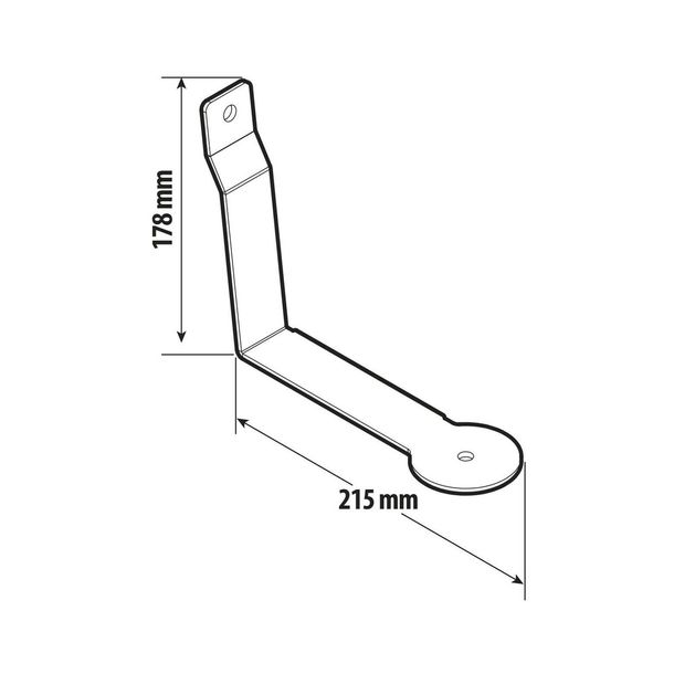 Bügel für CB-Antenne - kompatibel für Volvo FH Serie 4 (09/12>12/20) – Bild 2