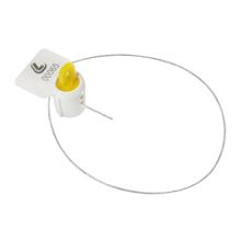 Juego de 10 precintos de seguridad, cables de acero inoxidable con revestimiento de PVC