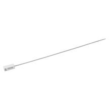 Set van 10 veiligheidssloten, kop van ABS, stalen kabel
