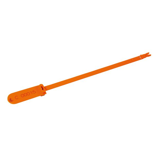 Set of 10 Safety and Identification Seals, snap-in with fixed length