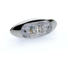 Luz de contorno com 2 LEDs, 24 V - Branco
