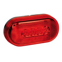 Luz de contorno com 10 LEDs, 24 V - Vermelha