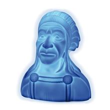 Índio, Estátua LED Iluminada, 24V