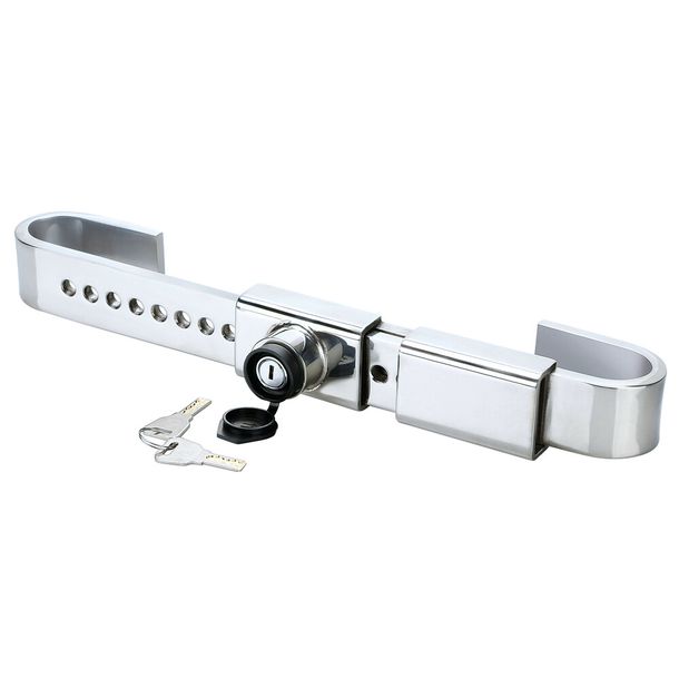 Zanna 3, Cerradura para puerta trasera de acero inoxidable