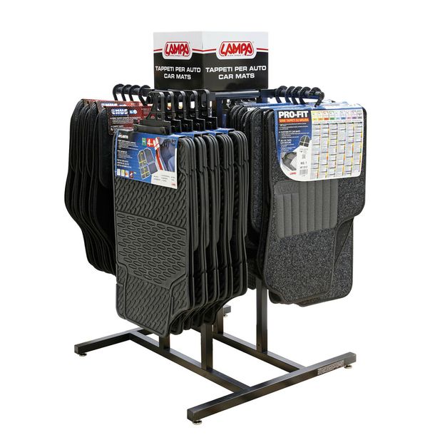 Display Stand for Shelf Supports, Floor Mats – Single Level
