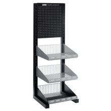 Jednotlivý regál s 3 košíky - F13 - 140 cm