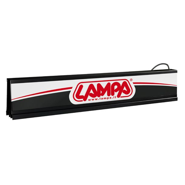 Backlit Headrest Slim, 230V - Black