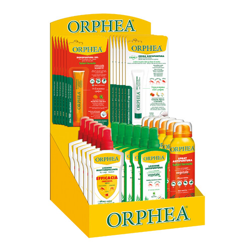 Orphea, Counter Display, complete with 30 different pieces