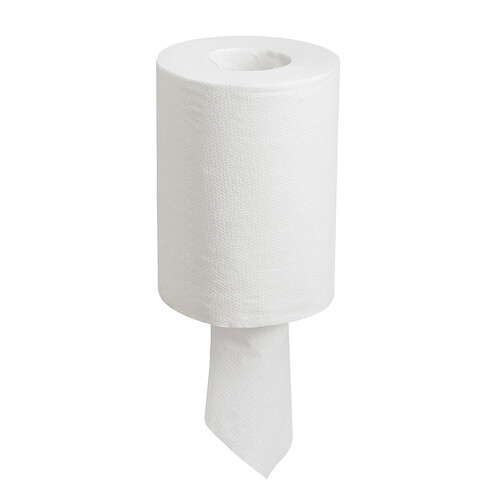 L10 Extra, Set de 12 rouleaux de papier 1 pli, avec extraction centrale, 200 feuilles