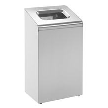 Cesta de ABS con tapa corrediza, capacidad 60 litros