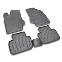 Custom-fit TPE Floor Mats - compatible with Alfa Romeo 147 3p (10/00>08/08) - Alfa Romeo 147 5p (04/01>08/08)