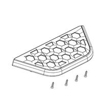 Copertura pedale di ricambio incluse viti per i portabiciclette Foldclick
