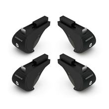 Evos Rail Alu, Set van 4 poten voor aluminium rails