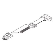 Set of 2 straps, position 1 and 3, for rear bicycle carrier